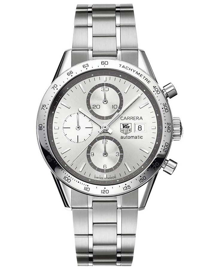Часы TAG Heuer Carrera CV2017.BA0794 — мужские, серебристый