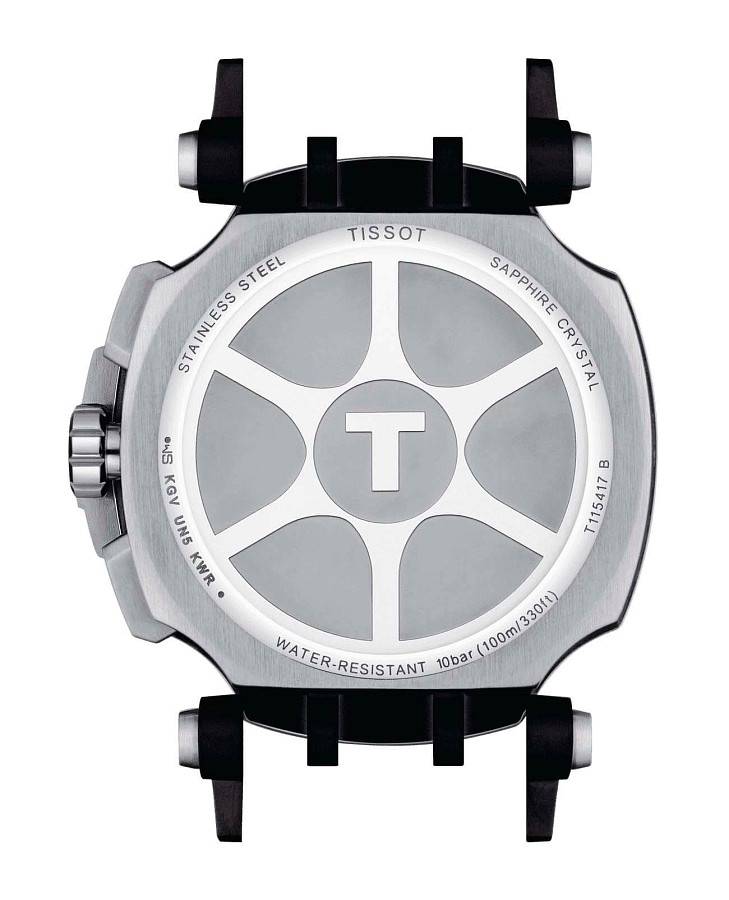 Часы Tissot T-Race Chronograph T115.417.27.057.04 — кварцевые, Швейцария, мужские