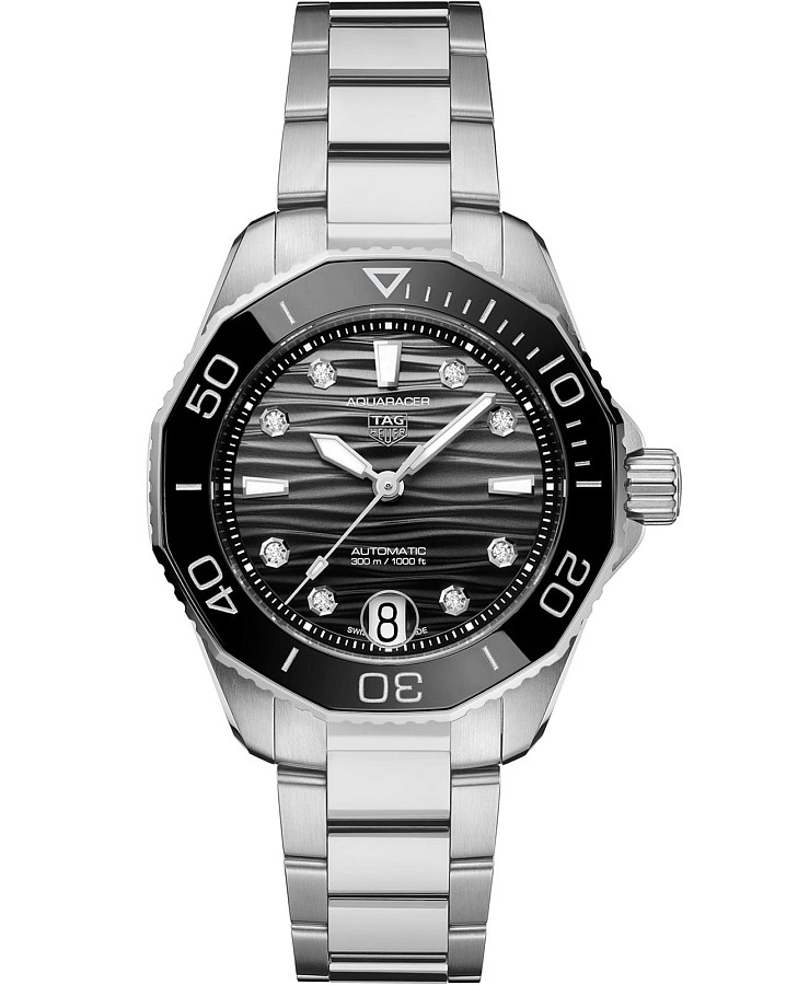 Часы TAG Heuer Aquaracer Professional 300 Date WBP231R.BA0618 — женские, черный