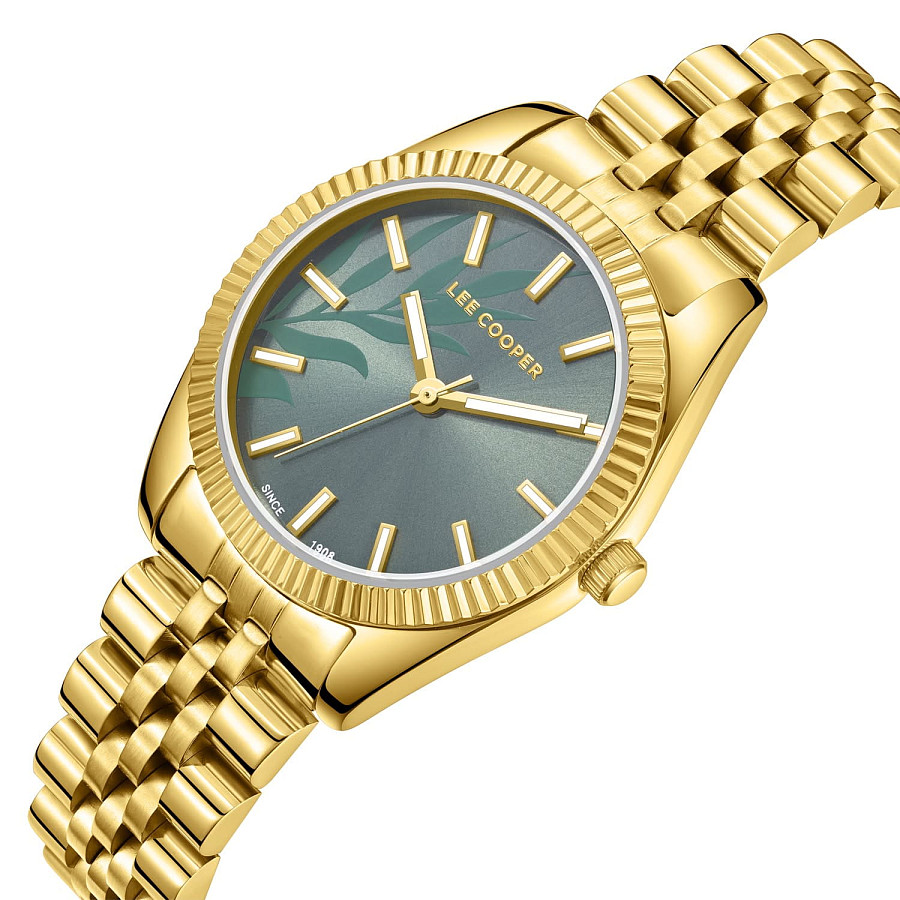 Часы Lee Cooper LC08102.270 — кварцевые, металл сталь