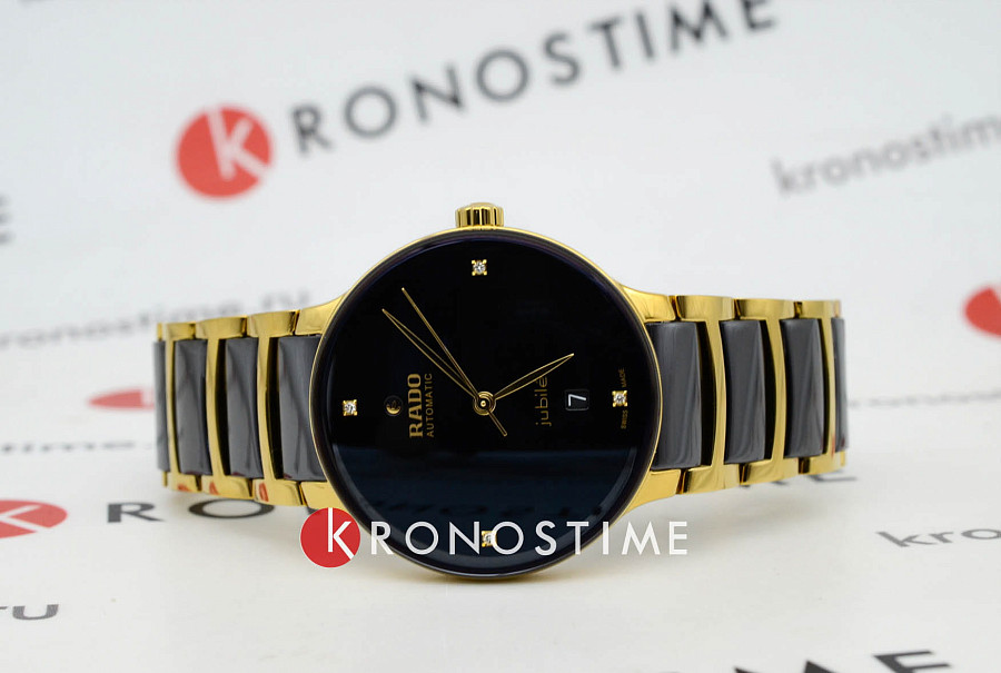 Часы Rado Centrix Automatic Diamonds R30008712 — механические, металл сталь