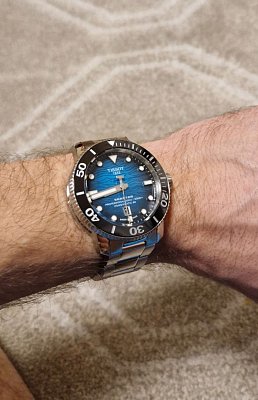Фото покупателя: Швейцарские механические наручные часы Tissot Seastar 2000 Professional Powermatic 80 T120.607.11.041.00
