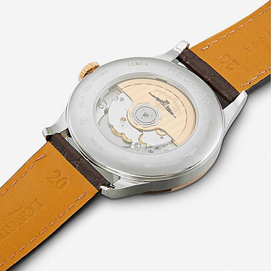 Часы Longines Record Collection L2.821.5.76.2 — металл золото сталь, Швейцария