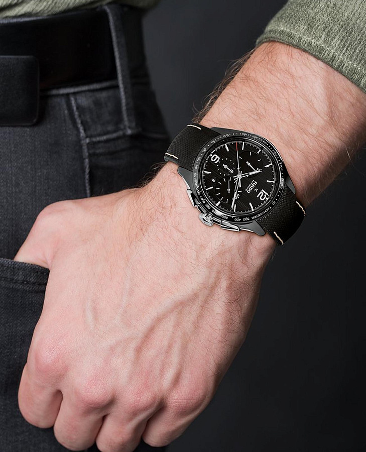 Часы Rado HyperChrome Automatic Chronograph R32121155 — механические, керамика сталь металл
