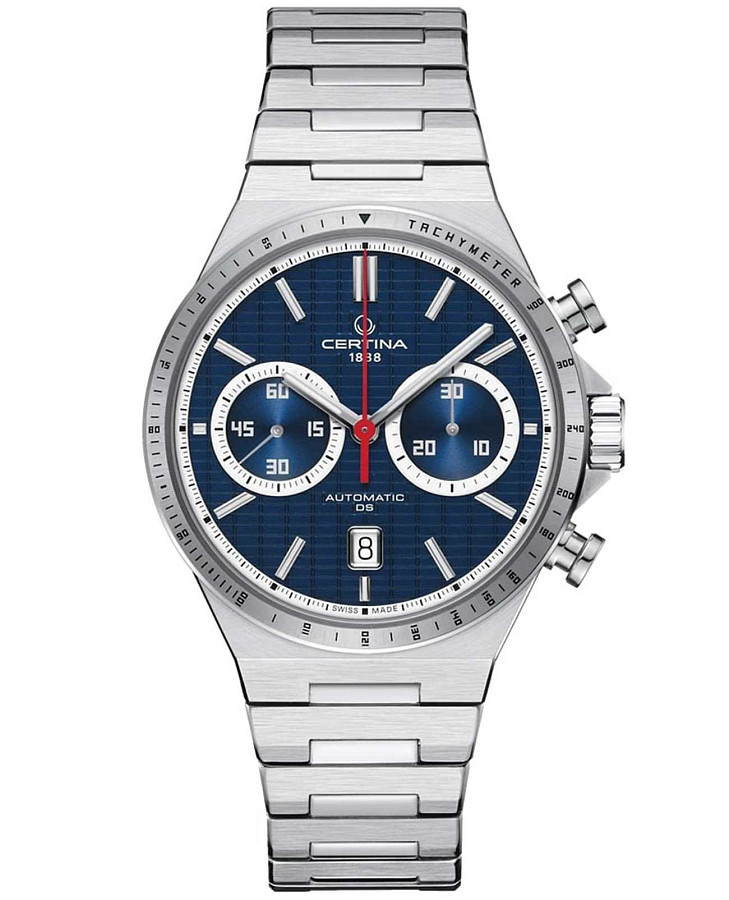 Часы Certina DS-7 Chrono Auto C043.427.11.041.00 — мужские, синий
