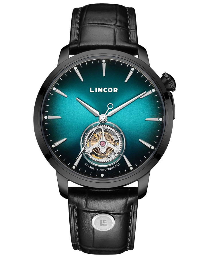 Часы Lincor Uni 4102L-2 — мужские, бирюзовый