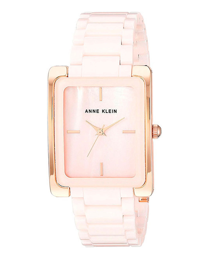 Часы Anne Klein Crystal 2952LPRG — кварцевые, сталь
