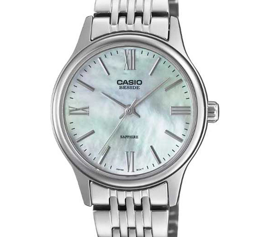 Часы Casio Collection Beside BLS-100DS-2A — кварцевые, сталь металл