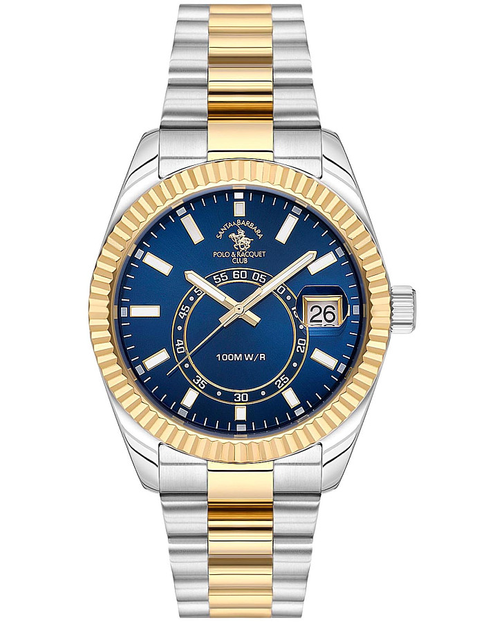 Часы Santa Barbara Polo & Racquet Club Legend SB.1.10598-5 — мужские, синий