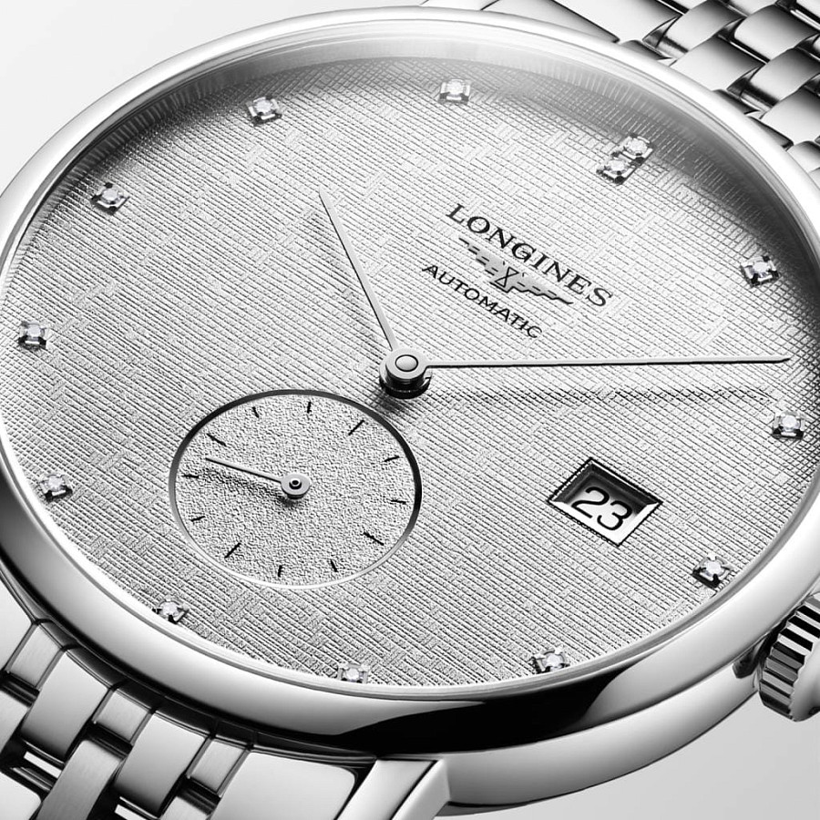Часы Longines Elegant Collection L4.812.4.77.6 — механические, металл сталь золото