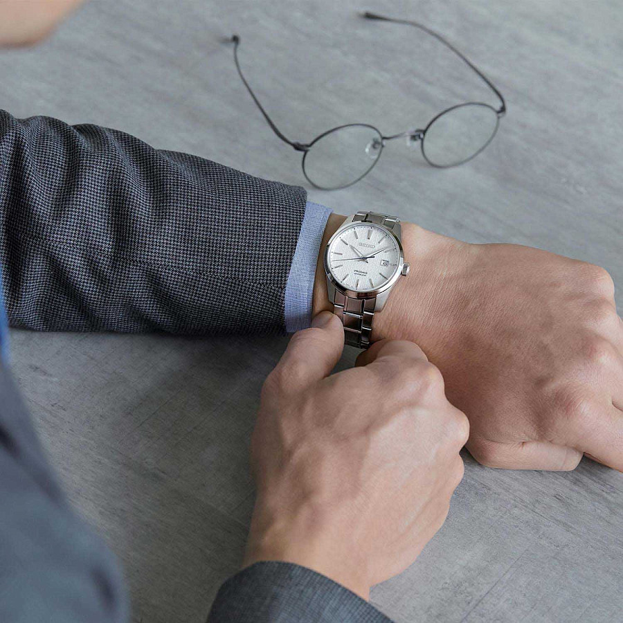 Часы Seiko Presage Sharp Edged Series SPB165 — Япония, механические