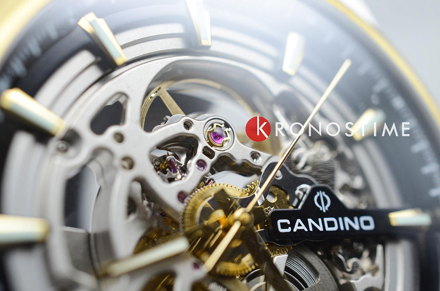 Часы Candino Automatic C4784/1 — нержавеющая сталь с ip-покрытием, мужские
