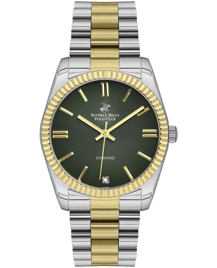 Часы Beverly Hills Polo Club BP3172C.270 — женские, зеленый