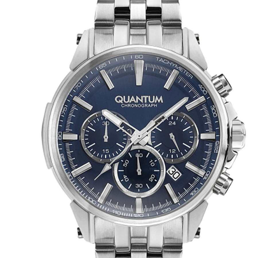 Часы Quantum PWG882.390 — кварцевые, металл сталь
