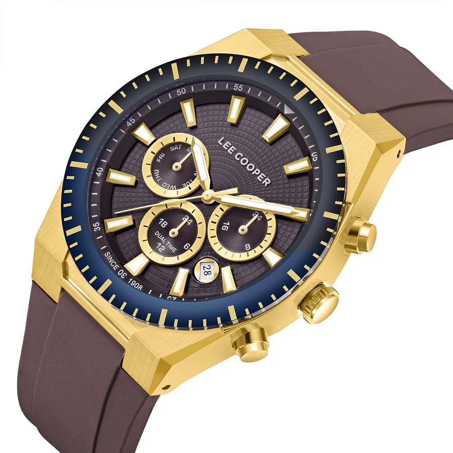 Часы Lee Cooper LC08088.144 — кварцевые, суперметалл металл