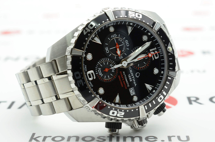 Часы Certina DS Action Diver Chronograph Automatic C032.427.11.051.00 — артикул C0324271105100
