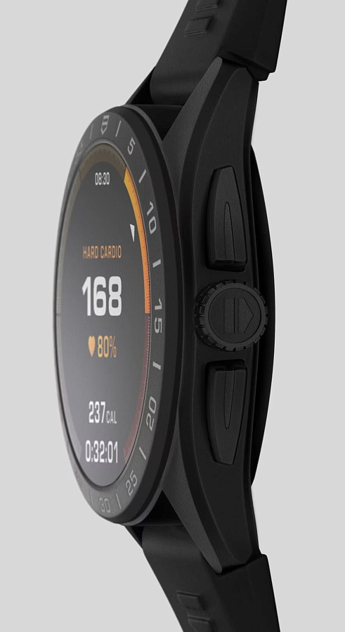 Часы TAG Heuer Connected Calibre E4 - 45 mm SBR8A80.BT6261 — каучук, мужские