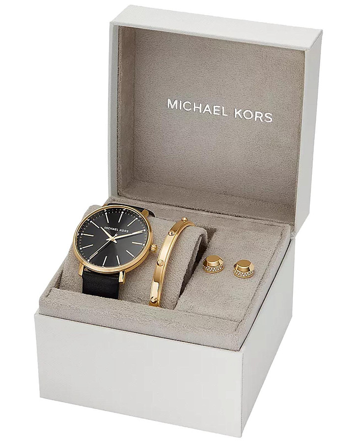 Часы Michael Kors Pyper MK1077SET — кожаный, женские