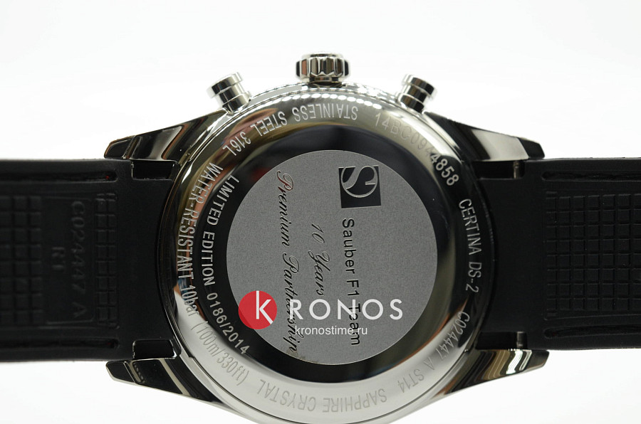 Часы Certina C024.447.17.051.10 — кожаный, мужские