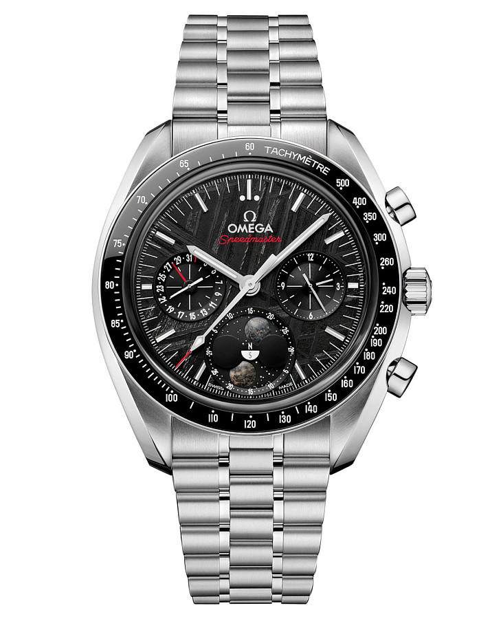 Часы Omega Speedmaster Moonphase 304.30.43.52.01.001 — мужские, черный