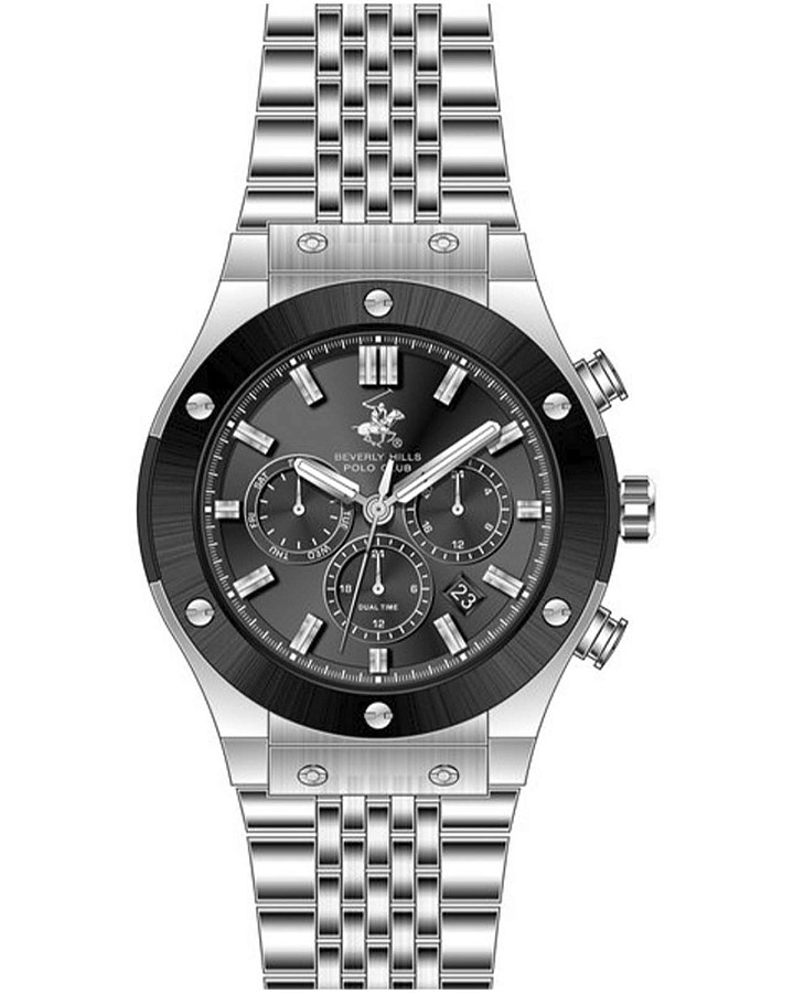 Часы Beverly Hills Polo Club BP3773X.350 — мужские, черный