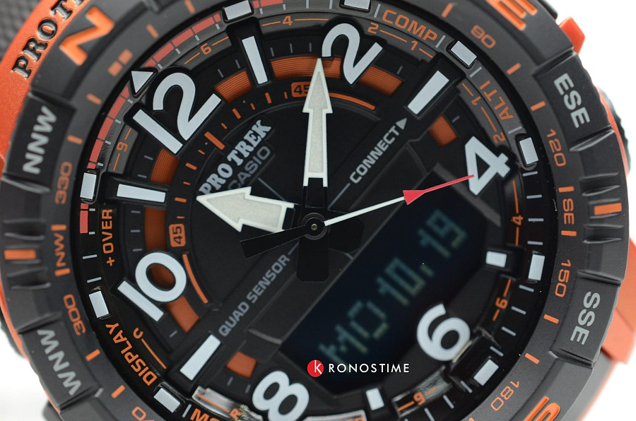 Часы Casio Pro Trek PRT-B50-4 — пластик, Япония