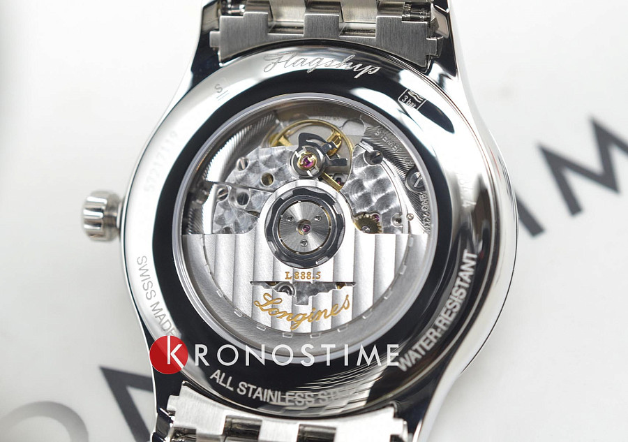 Часы Longines Flagship L4.984.4.59.6 — мужские, нержавеющая сталь