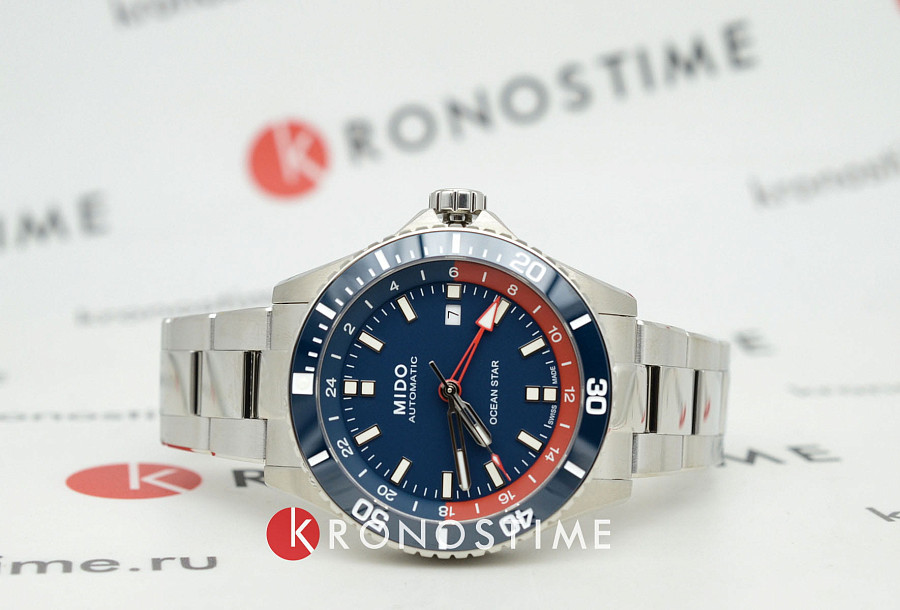 Часы Mido Ocean Star GMT M026.629.11.041.00 — механические, металл сталь