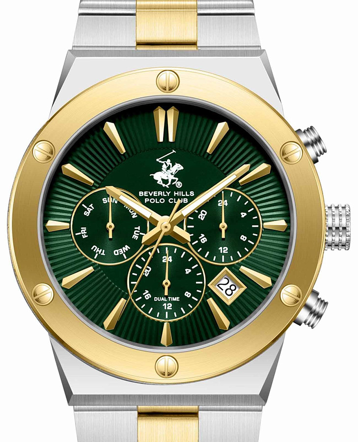 Часы Beverly Hills Polo Club BP3871X.270 — кварцевые, сталь металл