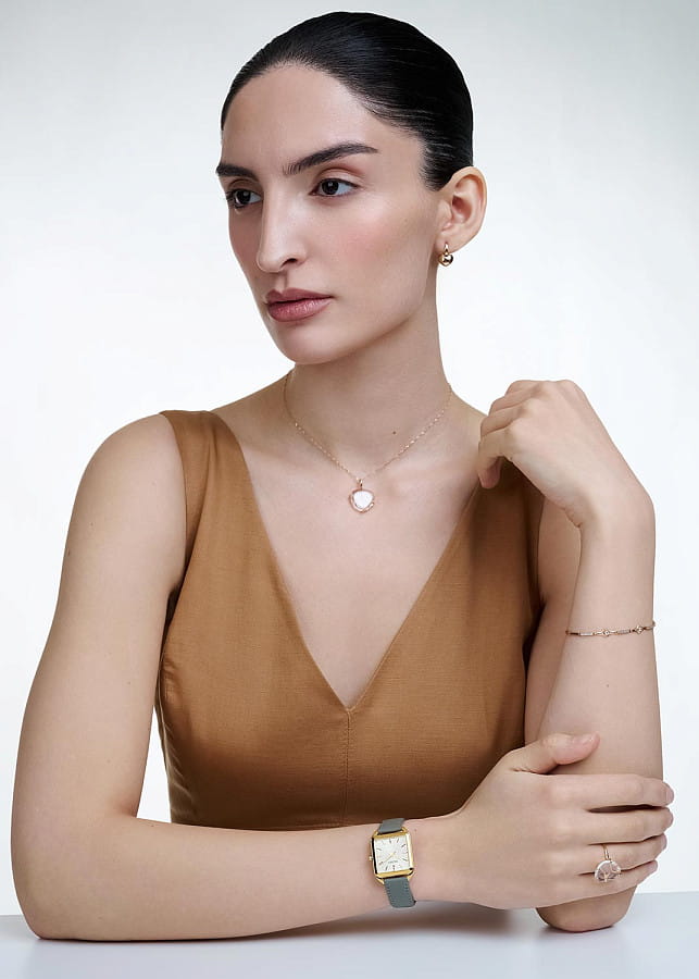 Часы Seiko CS Dress Discover More SWR090P1 — женские, серый