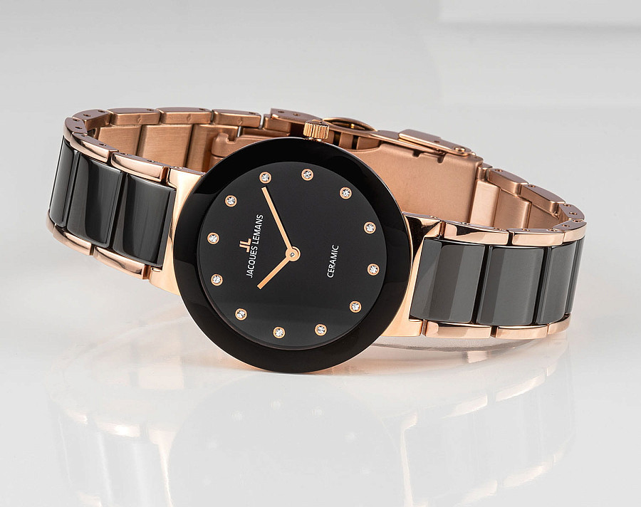 Часы Jacques Lemans High Tech Ceramic 42-7i — металл сталь, Австрия