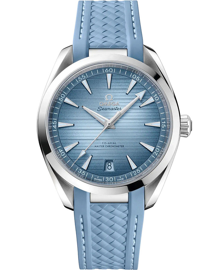 Часы Omega Seamaster Aqua Terra 220.12.41.21.03.008 — мужские, синий