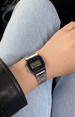 Фото покупателя: Японские наручные часы Casio Vintage A158WA-1DF (A158WA-1)