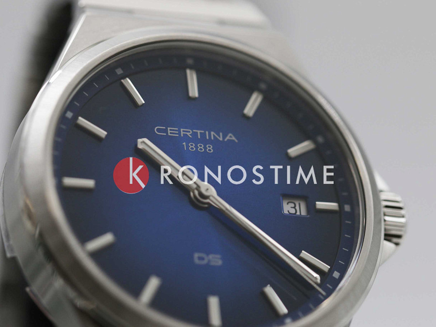 Часы Certina DS-7 Quartz C043.410.11.041.00 — кварцевые, сталь металл