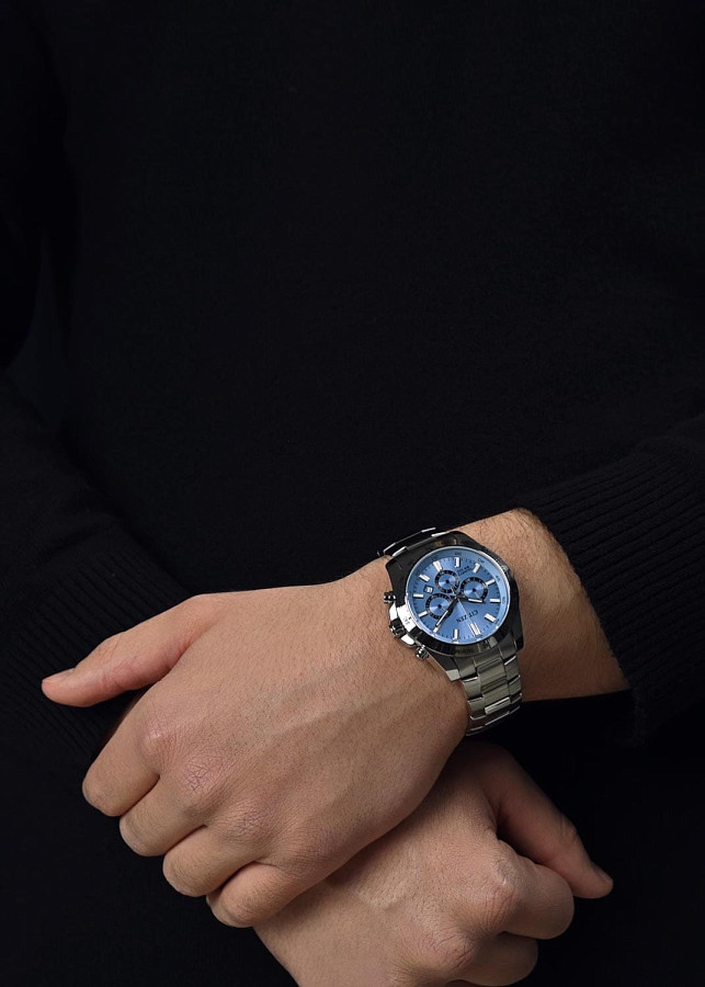 Часы Citizen Basic AN8230-59L — кварцевые, сталь металл