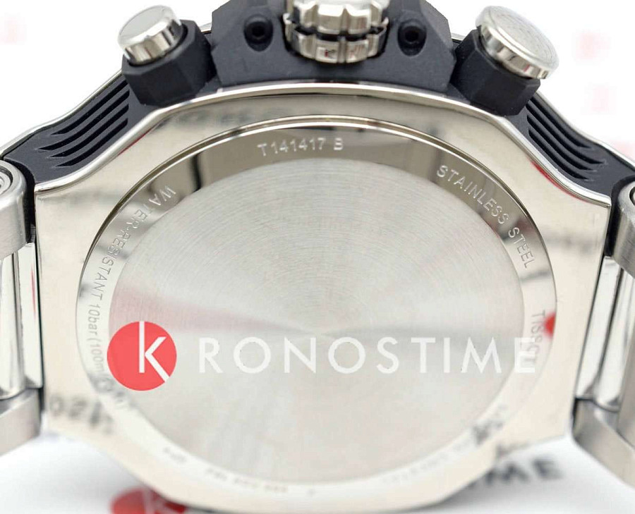 Часы Tissot T-Race Chronograph T141.417.11.051.01 — Швейцария, кварцевые