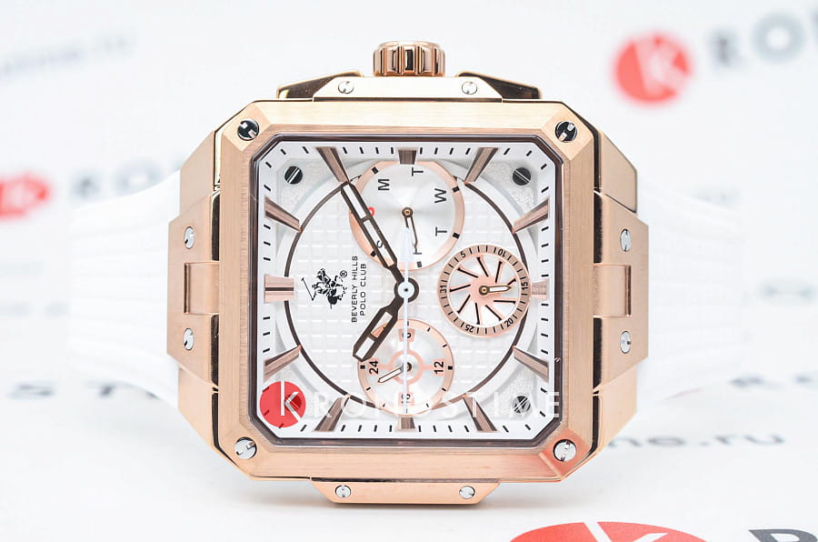 Часы Beverly Hills Polo Club BP3742X.433 — кварцевые, металл сталь