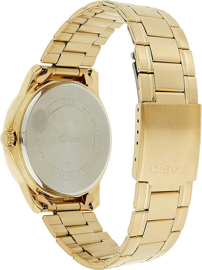 Часы Casio Collection MTP-V004G-1BUDF (MTP-V004G-1B) — сталь металл, Япония