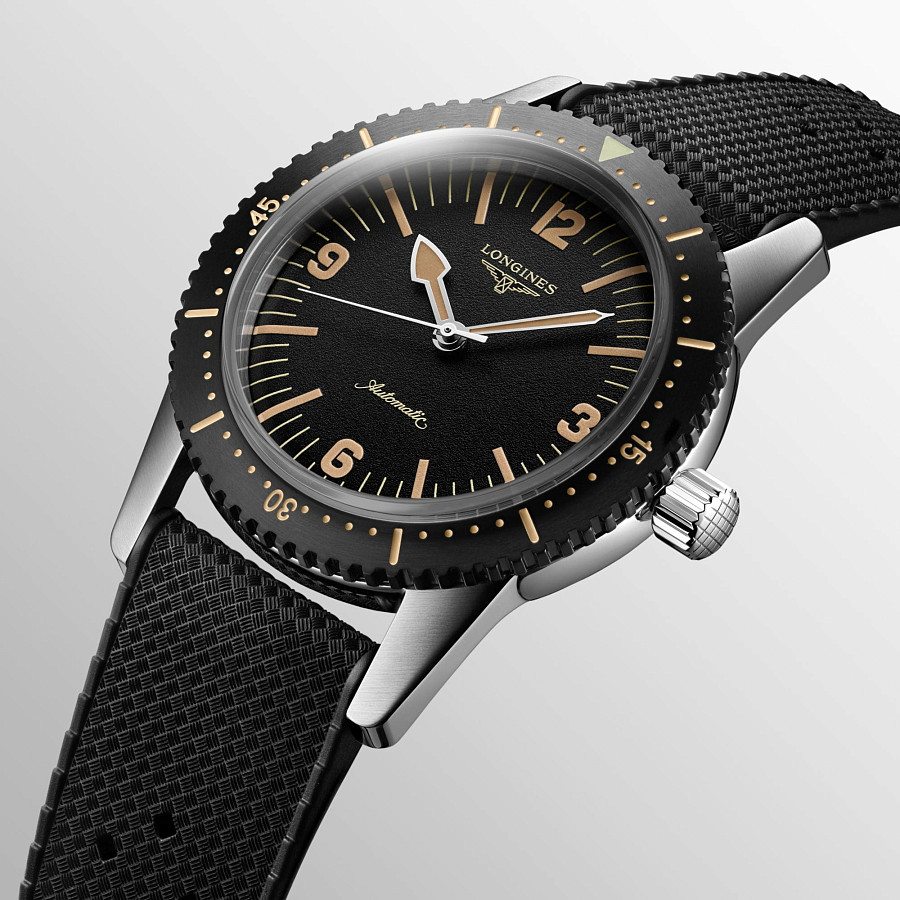 Часы Longines Skin Diver Watch L2.822.4.56.9 — металл сталь, Швейцария