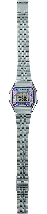Часы Casio Vintage LA680WA-2CDF (LA680WA-2C) — нержавеющая сталь, женские