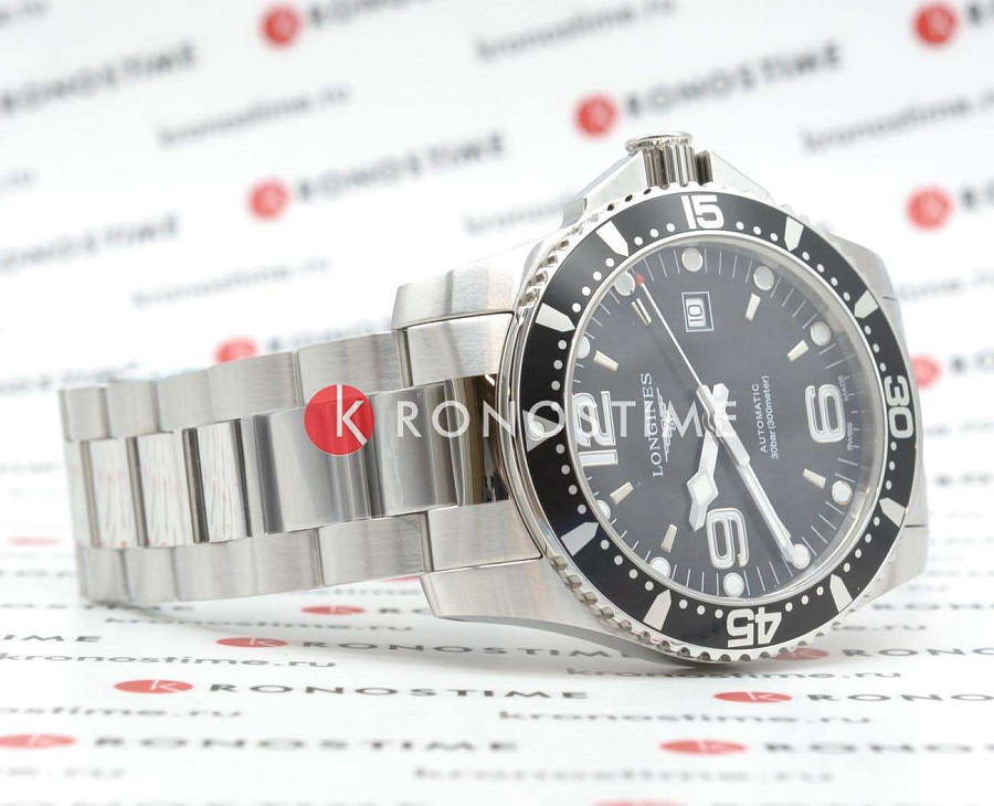 Часы Longines HydroConquest L3.841.4.56.6 — нержавеющая сталь, мужские