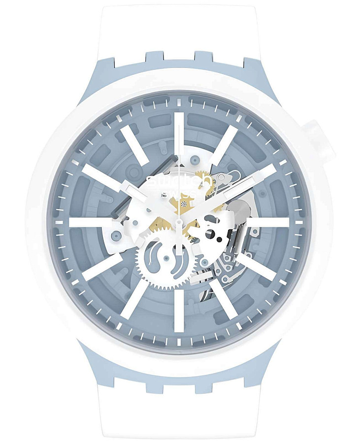 Часы Swatch Big Bold Bioceramic Lacquered SB03N103 — мужские