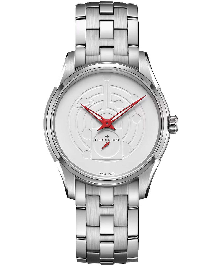 Часы Hamilton Jazzmaster Thinline Special Edition H38421110 — мужские, белый