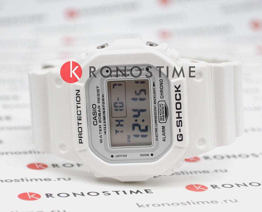 Часы Casio G-Shock DW-5600MW-7DR (DW-5600MW-7E) — серый, электронные