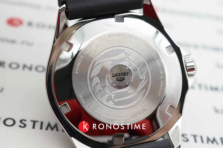 Часы Orient Diving Sports Automatic AA02007B — механические, Япония, мужские