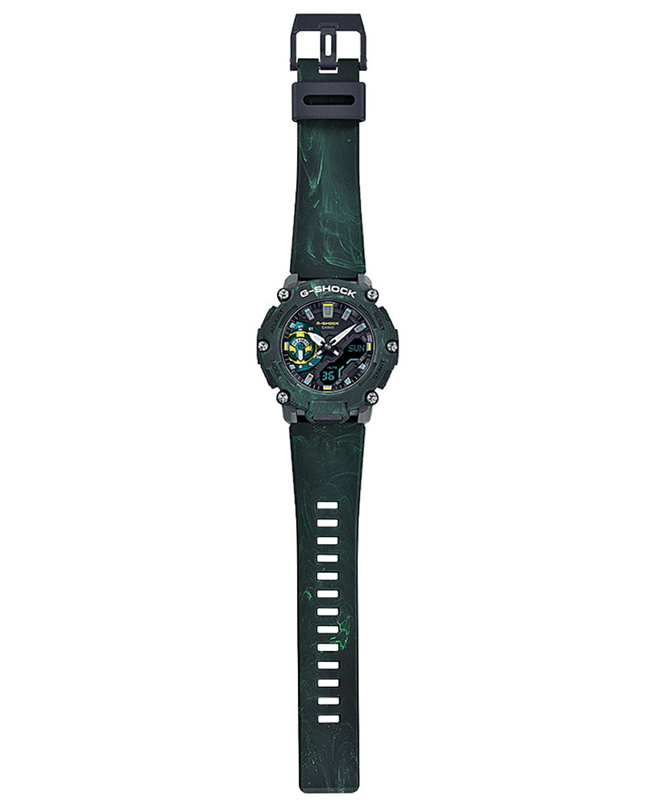 Часы Casio G-Shock GA-2200MFR-3A — карбон, Япония