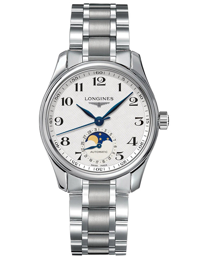 Часы Longines Master Collection L2.409.4.78.6 — женские, серебристый