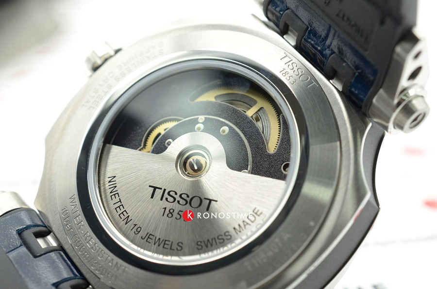 Часы Tissot T-Race Swissmatic T115.407.17.041.00 — механические, Швейцария, мужские