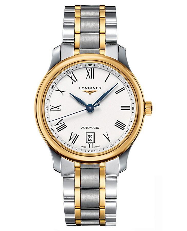 Часы Longines Master Collection L2.628.5.11.7 — мужские, белый