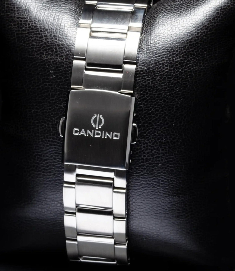 Часы Candino Chronos Carree C4746/4 — кварцевые, сталь металл